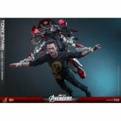 Avengers Tony Stark (Mark VII Suit-Up Version) Movie Masterpiece Action Hot Toys -GLOBAL FREAKS Sales avengers endgame iron man mark lxxxv holographic version 2022 exclusive diecast action figure hot toys 10