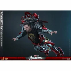 Avengers Tony Stark (Mark VII Suit-Up Version) Movie Masterpiece Action Hot Toys -GLOBAL FREAKS Sales avengers endgame iron man mark lxxxv holographic version 2022 exclusive diecast action figure hot toys 11