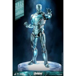 Avengers: Endgame Iron Man Mark LXXXV (Holographic Version) 2022 Exclusive Diecast Action Figure Hot Toys