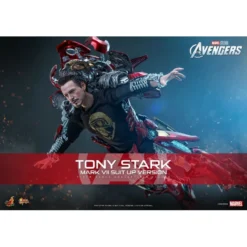 Avengers Tony Stark (Mark VII Suit-Up Version) Movie Masterpiece Action Hot Toys -GLOBAL FREAKS Sales avengers endgame iron man mark lxxxv holographic version 2022 exclusive diecast action figure hot toys 7
