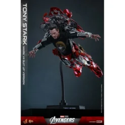 Avengers Tony Stark (Mark VII Suit-Up Version) Movie Masterpiece Action Hot Toys -GLOBAL FREAKS Sales avengers endgame iron man mark lxxxv holographic version 2022 exclusive diecast action figure hot toys 8