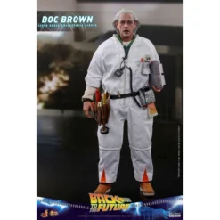 Back To The Future Doc Brown Movie Masterpiece Hot Toys -GLOBAL FREAKS Sales back to the future doc brown movie masterpiece hot toys 3