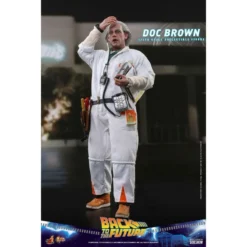 Back To The Future Doc Brown Movie Masterpiece Hot Toys -GLOBAL FREAKS Sales back to the future doc brown movie masterpiece hot toys 4