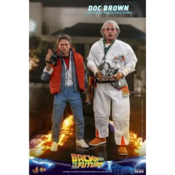 Back To The Future Doc Brown Movie Masterpiece Hot Toys -GLOBAL FREAKS Sales back to the future doc brown movie masterpiece hot toys 5