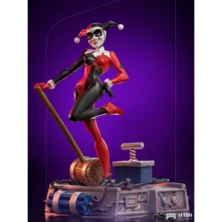 DC Comics Batman The Animated Series Harley Quinn Art Scale Iron Studios -GLOBAL FREAKS Sales dc comics batman the animated series harley quinn art scale iron studios 5