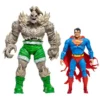 DC Multiverse Superman Vs Doomsday (Gold Label) McFarlane Toys -GLOBAL FREAKS Sales dc multiverse the flash movie batman multiverse unmasked gold label 30 cm mcfarlane toys 6