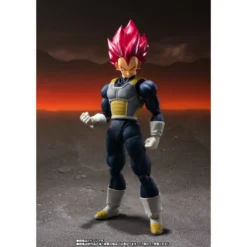 Dragon Ball Super Super Saiyan God Super Saiyan Vegeta -15th Anniversary Ver.- S.H. Figuarts Tamashii Nations Bandai Spirits -GLOBAL FREAKS Sales dragon ball super super saiyan god super saiyan vegeta 15th anniversary ver sh figuarts tamashii nations bandai spirits 5