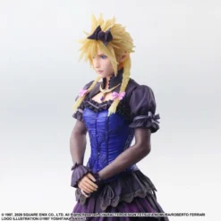 Final Fantasy VII Remake Cloud Strife Dress Ver. Static Arts Kai Square Enix -GLOBAL FREAKS Sales final fantasy vii remake cloud strife dress ver static arts kai square enix 3