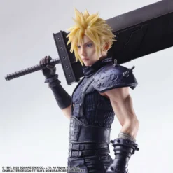 Final Fantasy VII Remake Cloud Strife Static Arts Kai Square Enix -GLOBAL FREAKS Sales final fantasy vii remake cloud strife static arts kai square enix 3