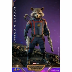 Guardians Of The Galaxy 3 Rocket & Cosmo Movie Masterpiece Hot Toys -GLOBAL FREAKS Sales guardians of the galaxy 3 rocket cosmo movie masterpiece hot toys 4