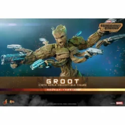 Guardians Of The Galaxy Groot (Deluxe Version) Movie Masterpiece Hot Toys -GLOBAL FREAKS Sales guardians of the galaxy groot deluxe version movie masterpiece hot toys 4