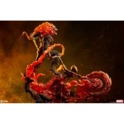Marvel Ghost Rider Premium Format Sideshow Collectibles -GLOBAL FREAKS Sales marvel ghost rider premium format sideshow collectibles 3