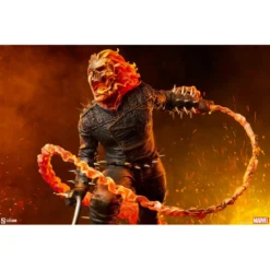 Marvel Ghost Rider Premium Format Sideshow Collectibles -GLOBAL FREAKS Sales marvel ghost rider premium format sideshow collectibles 5
