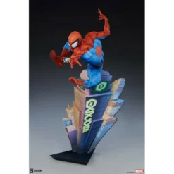 Marvel Spider-Man Premium Format Sideshow Collectibles -GLOBAL FREAKS Sales marvel iron spider premium format sideshow collectibles 11