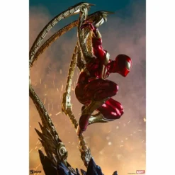 Marvel Iron Spider Premium Format Sideshow Collectibles -GLOBAL FREAKS Sales marvel iron spider premium format sideshow collectibles 3