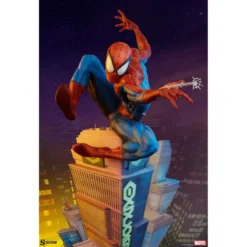Marvel Spider-Man Premium Format Sideshow Collectibles -GLOBAL FREAKS Sales marvel iron spider premium format sideshow collectibles 7
