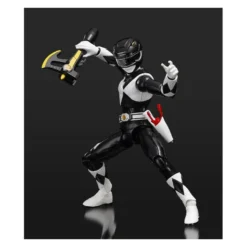 Mighty Morphin Power Rangers Black Ranger Model Kit Flame Toys -GLOBAL FREAKS Sales mighty morphin power rangers black ranger model kit flame toys 5