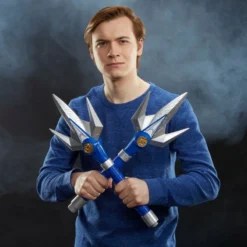 Mighty Morphin Power Rangers Blue Ranger Power Lance Lightning Collection Réplica Hasbro -GLOBAL FREAKS Sales mighty morphin power rangers blue ranger power lance lightning collection replica hasbro 2