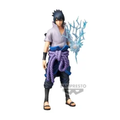 Naruto Shippuden Uchiha Sasuke Grandista Nero Banpresto