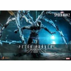 Spider-Man 2 Peter Parker (Black Suit) Movie Masterpiece Video Game Hot Toys -GLOBAL FREAKS Sales spider man 2 peter parker black suit movie masterpiece video game hot toys 1