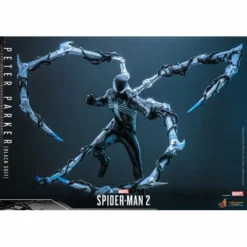 Spider-Man 2 Peter Parker (Black Suit) Movie Masterpiece Video Game Hot Toys -GLOBAL FREAKS Sales spider man 2 peter parker black suit movie masterpiece video game hot toys 5