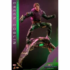 Spider-Man: No Way Home Green Goblin Upgraded Suit Movie Masterpiece Hot Toys -GLOBAL FREAKS Sales spider man no way home green goblin upgraded suit movie masterpiece hot toys 3