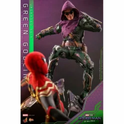 Spider-Man: No Way Home Green Goblin Upgraded Suit Movie Masterpiece Hot Toys -GLOBAL FREAKS Sales spider man no way home green goblin upgraded suit movie masterpiece hot toys 5