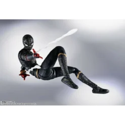 Spider-Man: No Way Home Spider-Man Black & Gold Suit (Special Set) S.H. Figuarts Tamashii Nations Bandai Spirits -GLOBAL FREAKS Sales spider man no way home spider man black gold suit special set sh figuarts tamashii nations bandai spirits 3