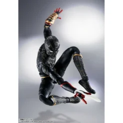 Spider-Man: No Way Home Spider-Man Black & Gold Suit (Special Set) S.H. Figuarts Tamashii Nations Bandai Spirits -GLOBAL FREAKS Sales spider man no way home spider man black gold suit special set sh figuarts tamashii nations bandai spirits 4
