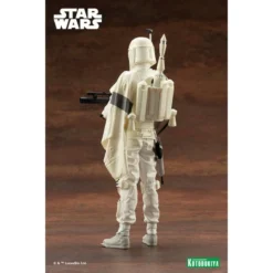 Star Wars Boba Fett White Armor Ver. ARTFX+ Kotobukiya -GLOBAL FREAKS Sales star wars boba fett white armor ver artfx kotobukiya 3