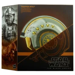 Star Wars The Mandalorian Trapper Wolf Helmet The Black Series 2023 Hasbro -GLOBAL FREAKS Sales star wars the mandalorian trapper wolf helmet the black series 2023 hasbro 4
