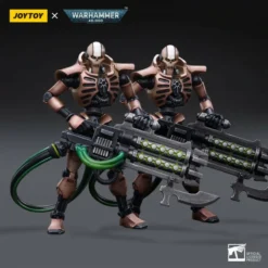 Warhammer 40K Necrons Szarekhan Dynasty Immortal With Gauss Blaster 2 Figures Set JOYTOY